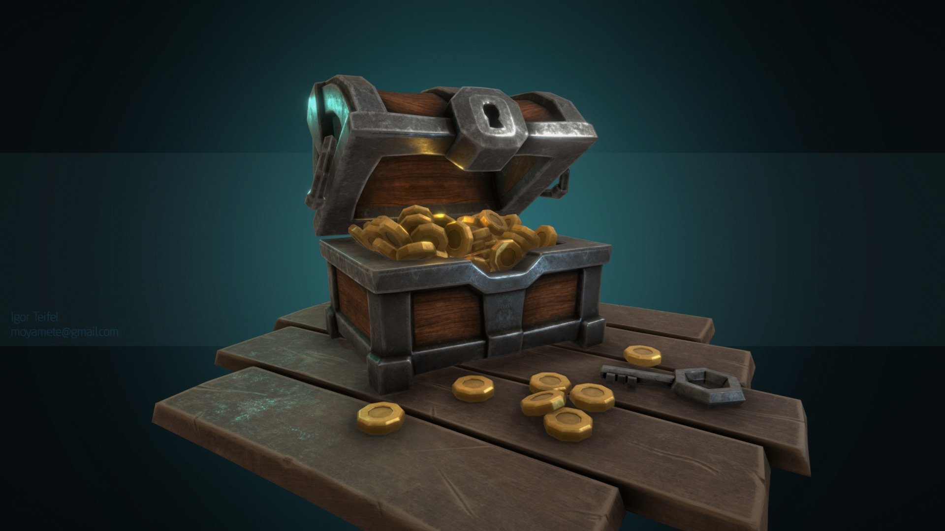 Modeled in Zbrush. Textures done in Substance Painter

CGTrader - http://bit.ly/2sACHnr - Treasure chest - Buy Royalty Free 3D model by teo (@moyamete) 3d model