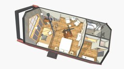 The Lockwood modern, loft, floorplan, farmhouse, homedecor, contemporary
