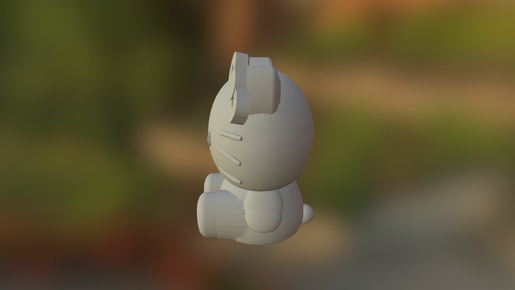 Hello Kitty - 3D model by FacFox (@michaeledi) 3d model