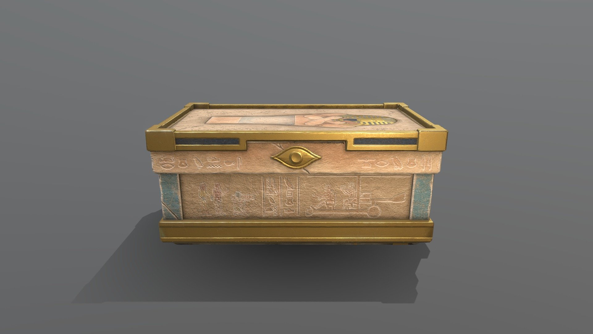 A skin for the Large Wooden Box in Rust 3d model
