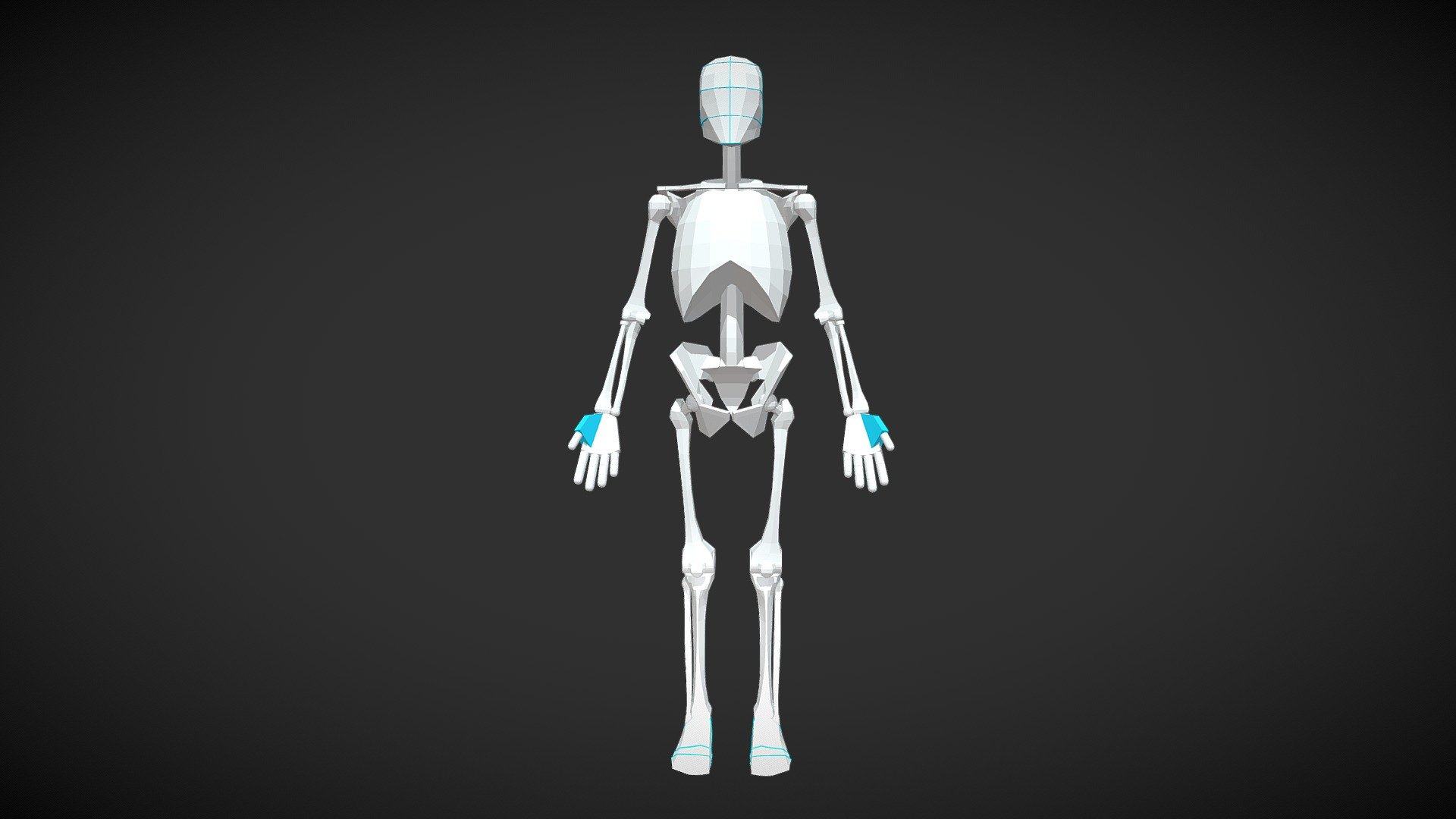 Anatomically accurate male skeleton model for artists.

Created very precisely with years of human anatomy study. 

I had not been able to find any good model for my own figure drawing study.

So I create one myself.

Hope this model will help your study as well.

Created by Blender and fully rigged - Male Skeleton For Artists - 3D model by chummy-island 3d model