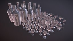 The ultimate glass pack (cups and bottles)