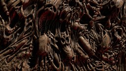 Doom Skull Wall (score screen)