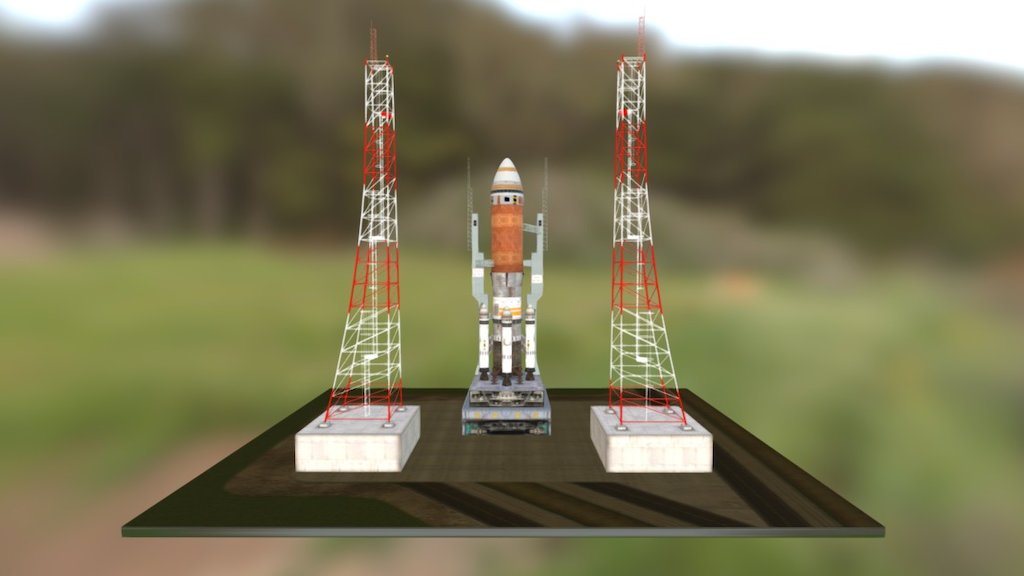 Space Shuttle - Space shuttle - 3D model by Conscience 3d model