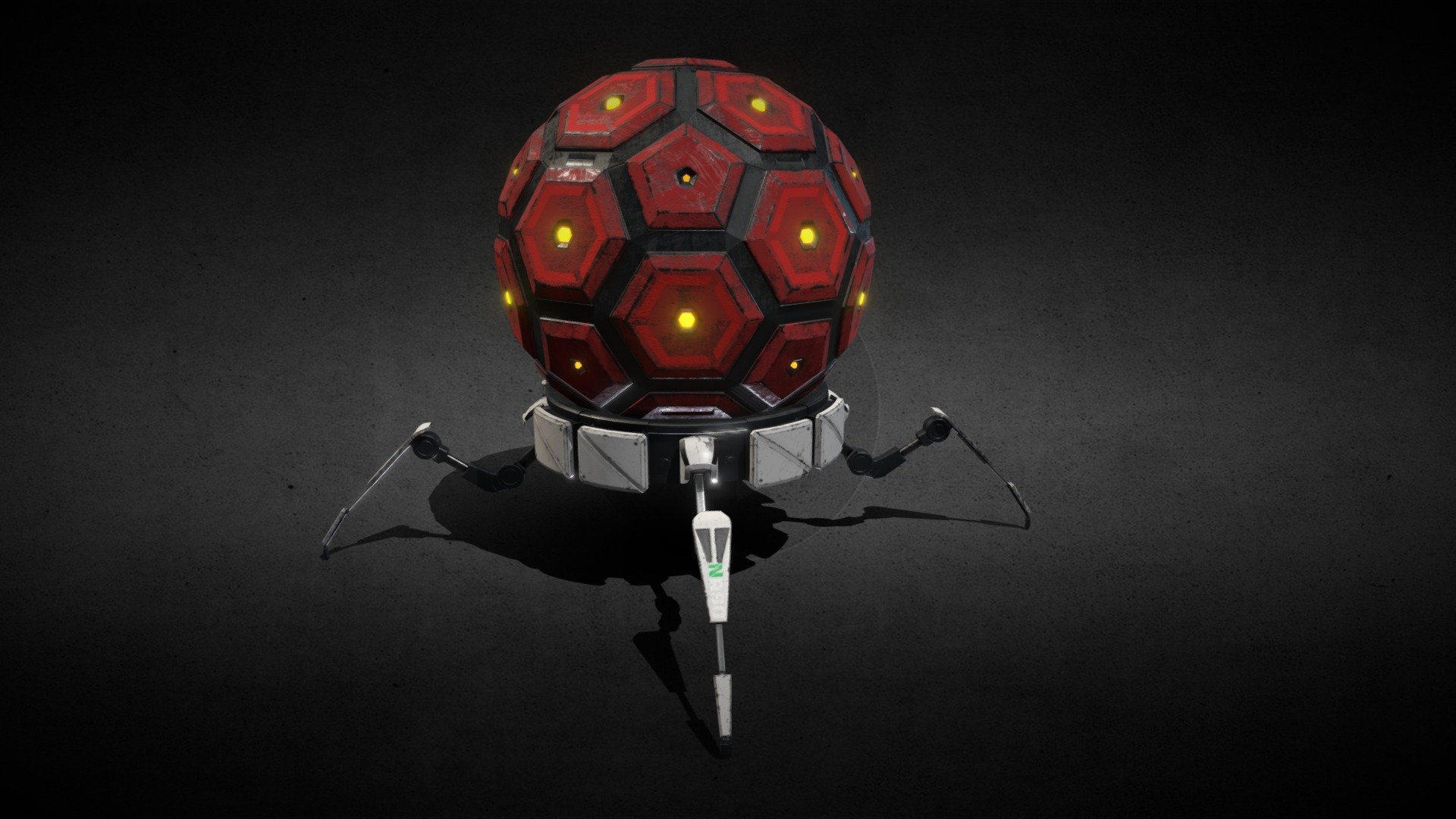 Fan Art, Explosive Tick from Titanfall 2 - Explosive Tick - 3D model by frazermac 3d model