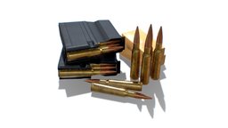 50 BMG Ammo Pack lod, unreal, cryengine, pack, ready, ammo, 50, stock, props, android, ios, barret, m107, ax50, bmg, urp, unity, asset, game, 3d, pbr, low, poly, model, mobile, hdrp