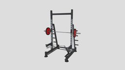 Squat rack gym, equipement, fitness-machine, fitness-equipment