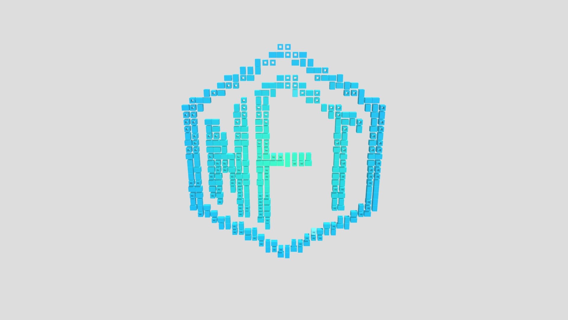 NFT Logo converted from .png
into Perler 3D .obj file using this converter: https://cs-pattern.com/viewtopic.php?f=7&amp;t=409 - NFT Logo - Download Free 3D model by cs-boy 3d model