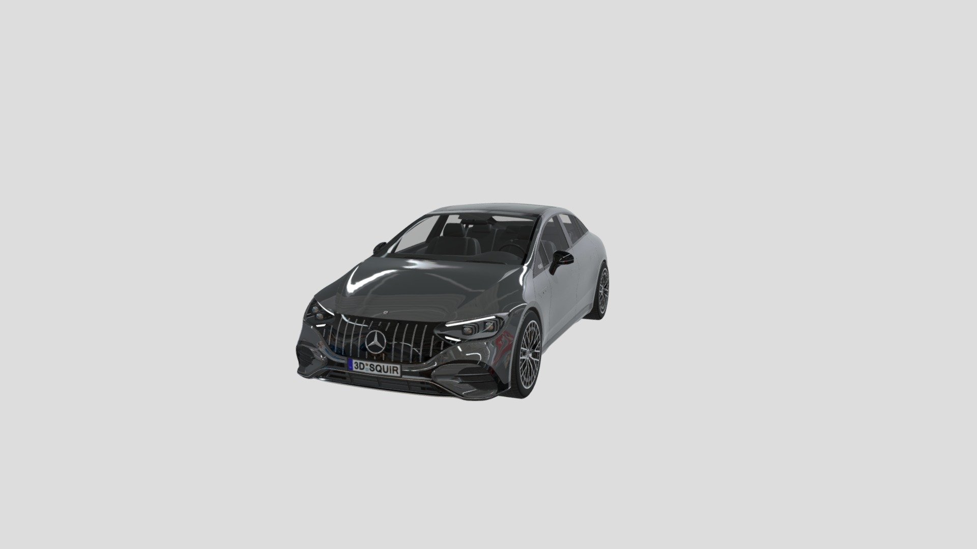 The Mercedes-Benz EQE (V295) is a battery electric executive car produced by German automobile manufacturer Daimler AG. It is part of the Mercedes-Benz EQ family, and was presented at the Munich Motor Show 2021. The only model available at launch has been the rear-motor EQE 350. Its motoe has a peak power of 215 kW (288 hp), and it has a range of up to 660 km (410 mi). More variants are said to follow later, including a 4Matic AWD dual-motor setup with a peak motor power output of up to 500 kW (671 hp) 3d model