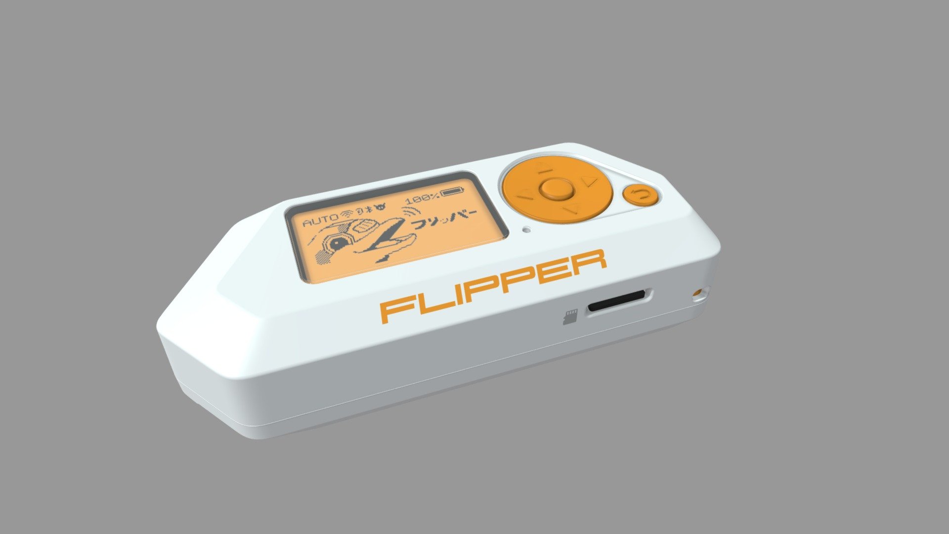 Flipper Zero is a portable multi-tool for pentesters and geeks in Tamagotchi body. It loves to hack digital stuff around such as radio protocols, access control systems, hardware and more. It's fully opensource and customizable so you can extend it in whatever way you like. Homepage: https://flipperzero.one/ - Flipper Zero - 3D model by Pavel Zhovner (@zhovner) 3d model