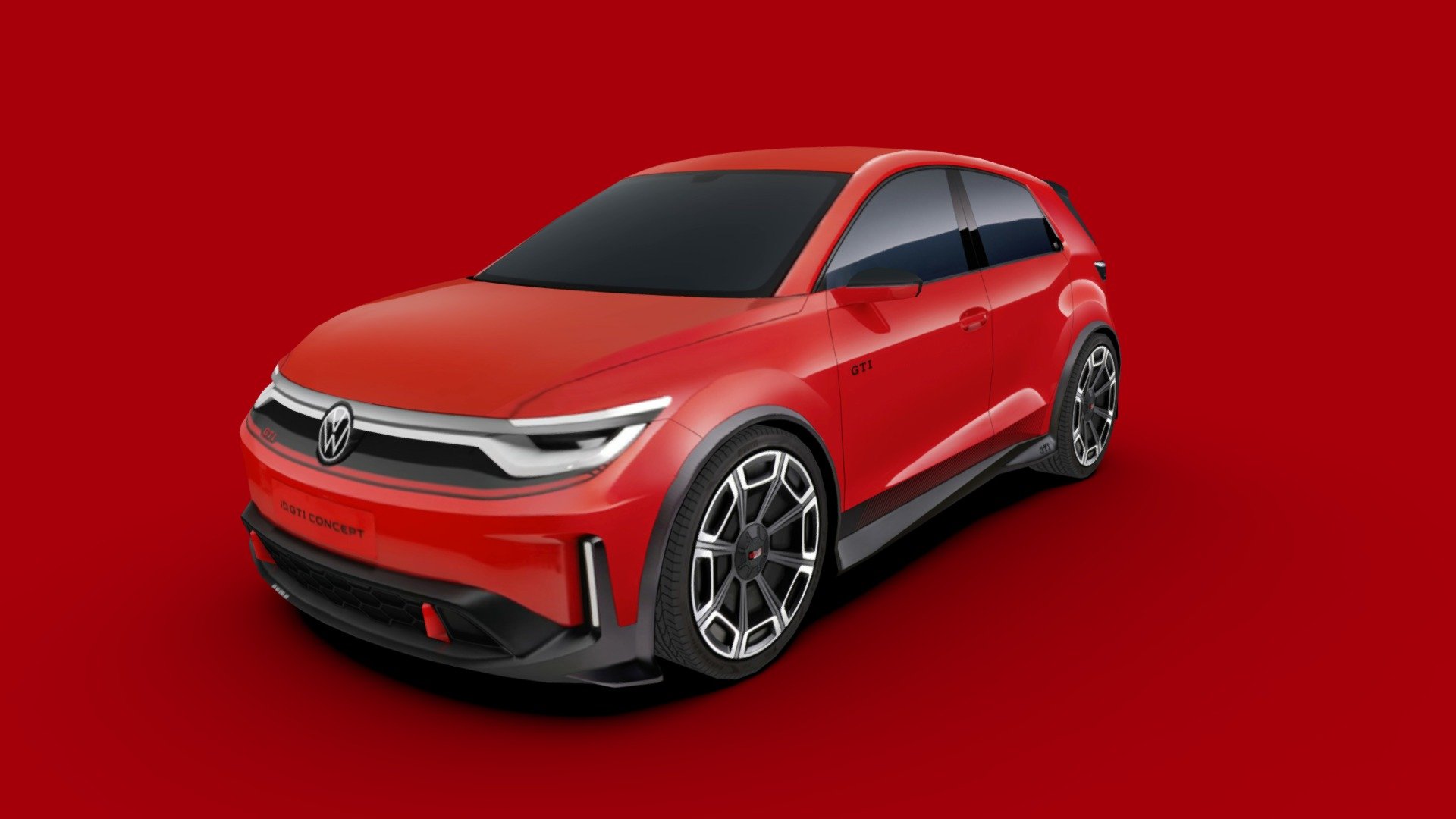 3d model of the 2024 Volkswagen ID. GTI concept, an all-electric compact 5-door hatchback.

The model is very low-poly, full-scale, real photos texture (single 2048 x 2048 png).

Package includes 5 file formats and texture (3ds, fbx, dae, obj and skp)

Hope you enjoy it.

José Bronze - Volkswagen ID. GTI 2024 - Buy Royalty Free 3D model by Jose Bronze (@pinceladas3d) 3d model