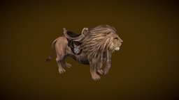 Realistic Lion