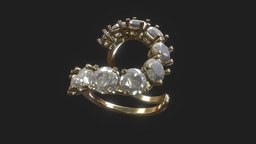 10 ring white jewellery