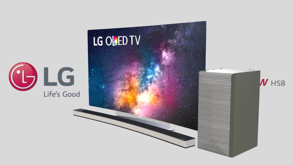 L'accord parfait avec votre TV incurvée !
La Barre de Son LG LAS855 a été conçue pour épouser l'élégance des TV LG incurvées. Profitez d'un son 4.1 et d'un sound system 360 Watts.
La fonction Bluetooth vous permettra de bénéficier du mode Multiroom et de la compatibilité Google Cast 3d model