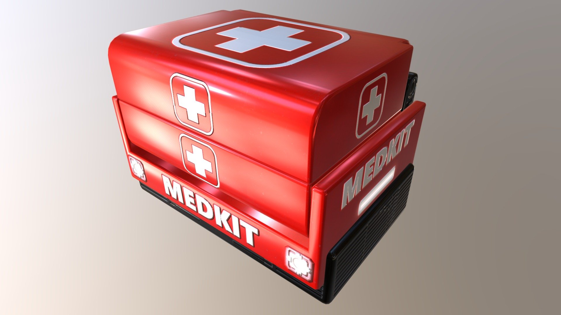 Medkit Box 7 - 3D model by Anti-Ded 3d model