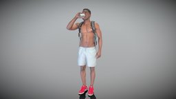 Dude with backpack drinking water 373 drink, archviz, scanning, people, , photorealistic, shorts, drinking, young, african, backpack, realistic, sale, waterbottle, sneakers, malecharacter, half-, peoplescan, african-american, sportswear, photoscan, realitycapture, photogrammetry, man, male, sport, scanpeople, deep3dstudio, realityscan