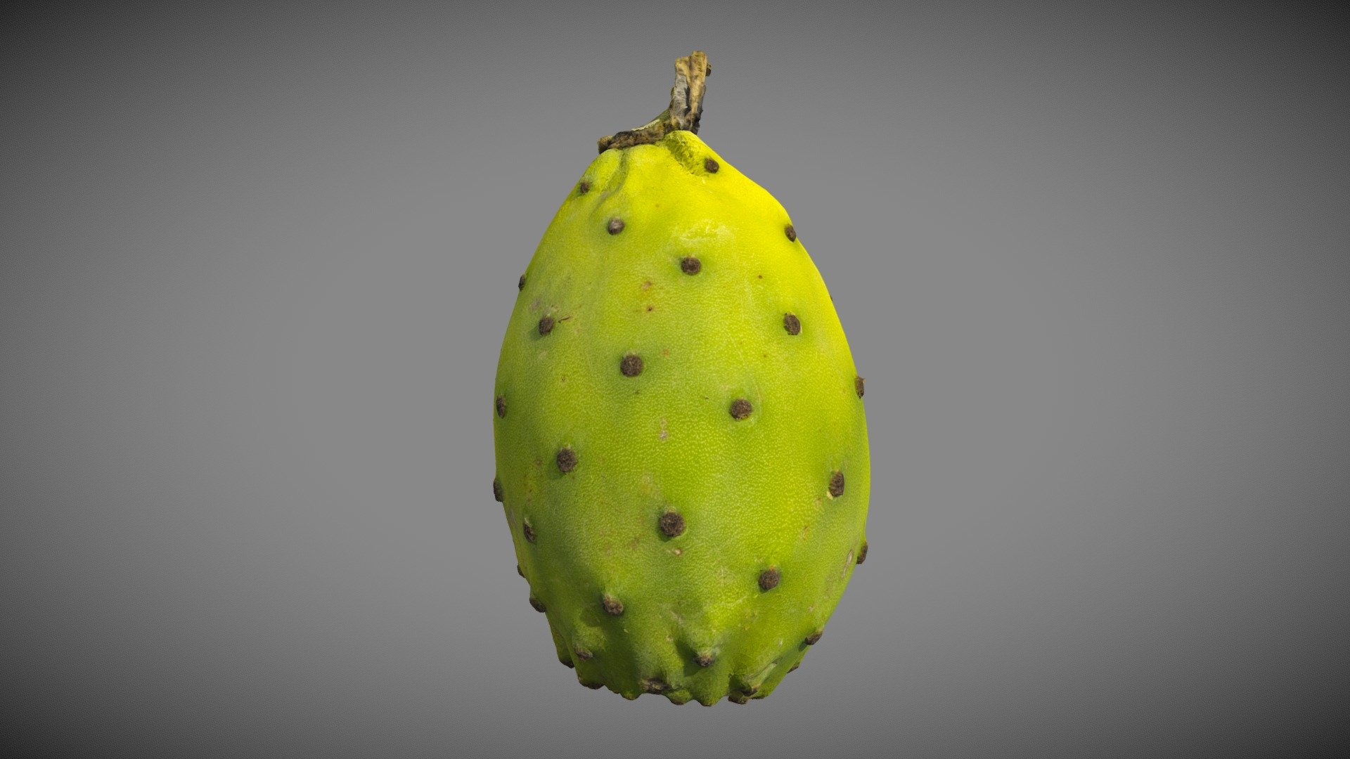 Scan of a Green Cactus Fruit / Prickly Pear / Barbary Fig / Indian Fig Opuntia
(high-poly models included)

More colors:
https://skfb.ly/oNn7P - Green Prickly Pear - Buy Royalty Free 3D model by Eydeet 3d model