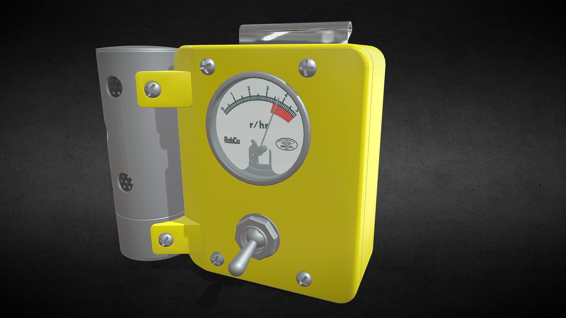 Modelled with Sketchup - Scientist Radiation Dosimeter - Buy Royalty Free 3D model by COSEDIMARCO 3d model