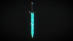 Ice Sword warcraft, symbol, warrior, fighter, ice, katana, stylised, metal, iron, downloadable, witcher, low-poly-model, japenese, fantasyweapon, gamereadyasset, iceweapon, substancepainter, low-poly, asset, lowpoly, sword, stylized, monster, fantasy, war, download, dagger, knight, magic, gameready, icesword, knightsword