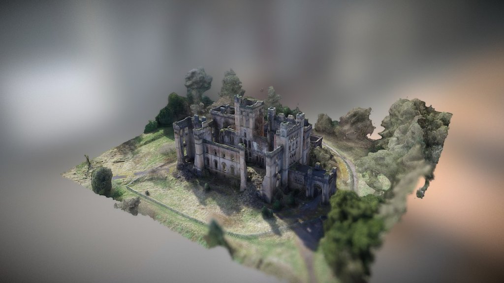 3D model taken from Phantom 3 Pro drone of the abandoned Lennox Castle Hospital.

http://www.abandonedscotland.com
http://www.facebook.com/abandonedscotland

IT was hailed as being &lsquo;&lsquo;100 years ahead of its time'' when it opened in 1936 to care for the treatment of people with learning disabilities.

Hidden in a wooded estate, well outside Glasgow's city boundary, Lennox Castle hospital - built for (pounds) 1m - was chosen for its rural, peaceful and safe location.

Apart from a few who had jobs on neighbouring farms, the 1500 patients catered for at its peak, aged from 10 to 80, lived mainly in their own community, separate from their neighbours in Lennoxtown, with their own workshops, school and recreational facilities.

After a fire in 2008 the building now remains as a shell with only small hints towards it's previous life 3d model