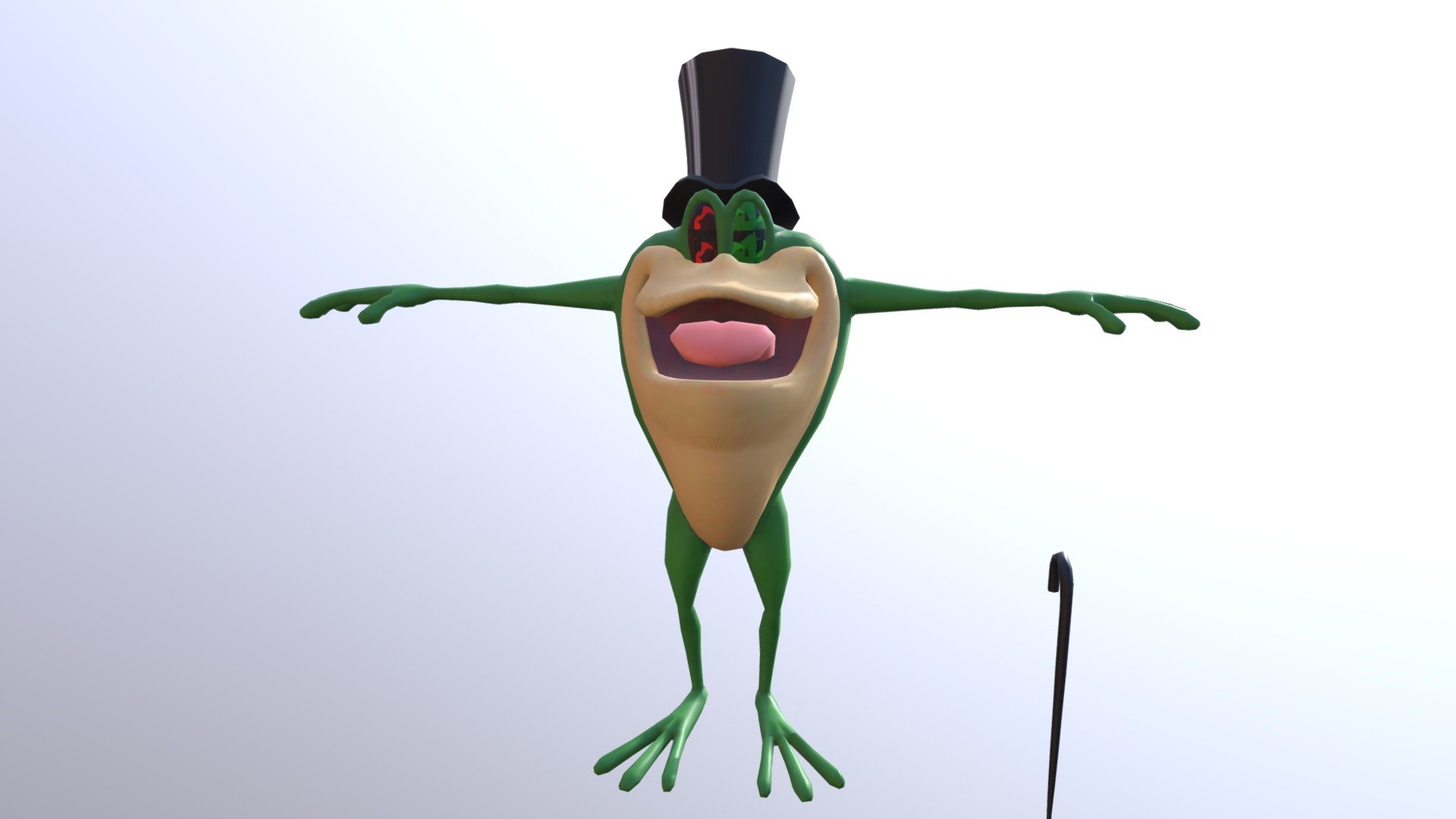 Michigan J Frog - 3D model by Michigan J Frog (@michiganjfrog) 3d model