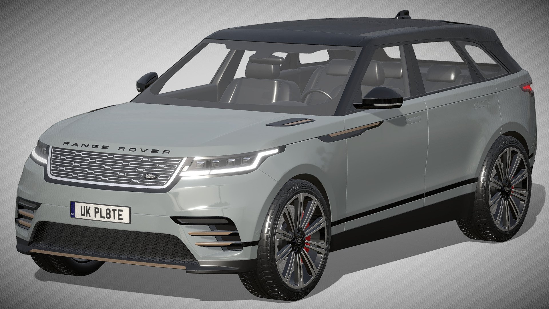 Land Rover Range Rover Velar 2023

https://www.landrover.com/vehicles/range-rover-velar/index.html

Clean geometry Light weight model, yet completely detailed for HI-Res renders. Use for movies, Advertisements or games

Corona render and materials

All textures include in *.rar files

Lighting setup is not included in the file! - Land Rover Range Rover Velar 2023 - Buy Royalty Free 3D model by zifir3d 3d model