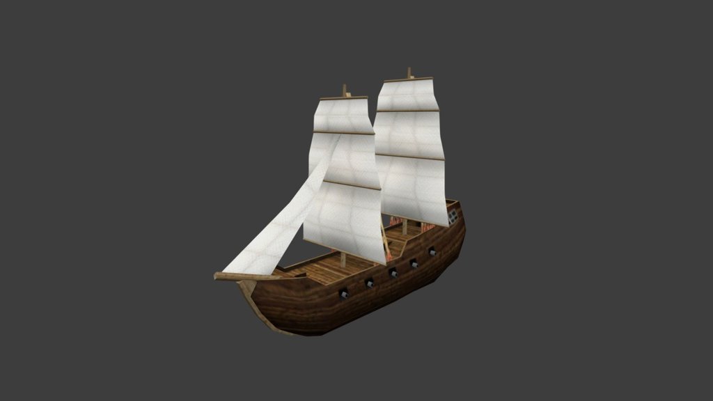 Sail Boat 03 - Sail Boat 03 - 3D model by Clifford Hattingh (@Neotanium) 3d model