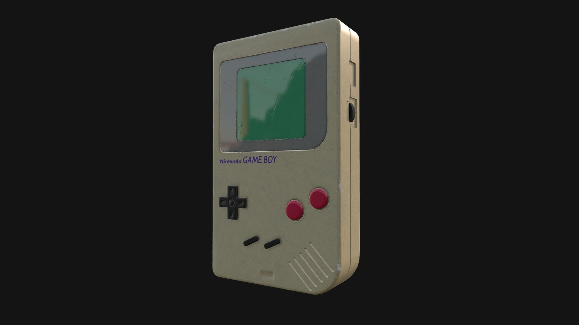 Nintendo Game Boy Original - Game Boy Original - Download Free 3D model by danny_p3d (@dannyp_3d) 3d model