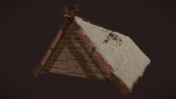 Viking_Long_House viking, long, cabin, house