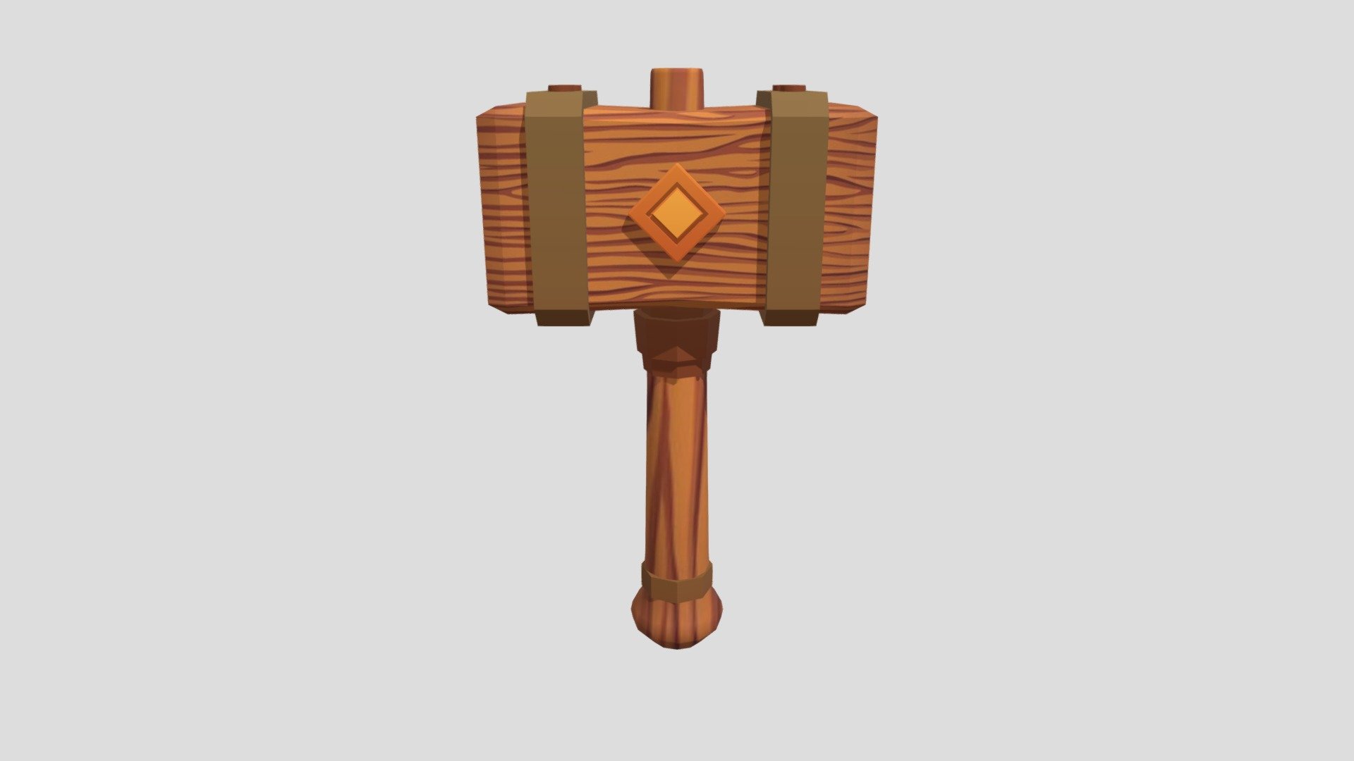 Wood hammer Game asset for Roblox studio 3D model low poly Design by winjaydesign

Discord : https://discord.gg/xGdbfKKR
IG : winjaye29 / IG : winjaydesign / FB : WinjayDesign - Wood hammer Game asset low Poly - 3D model by Winjaydesign 3d model