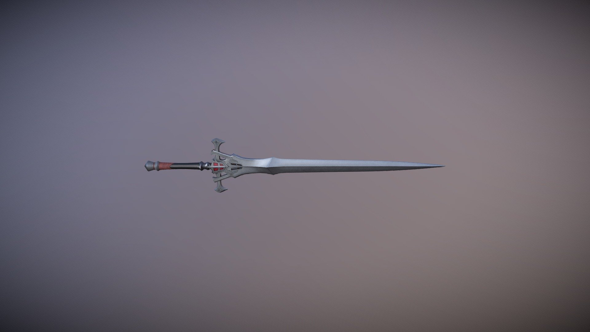 Fanart model of the Rosfield family sword from FFXVI. Blender+Substance Painter 3d model