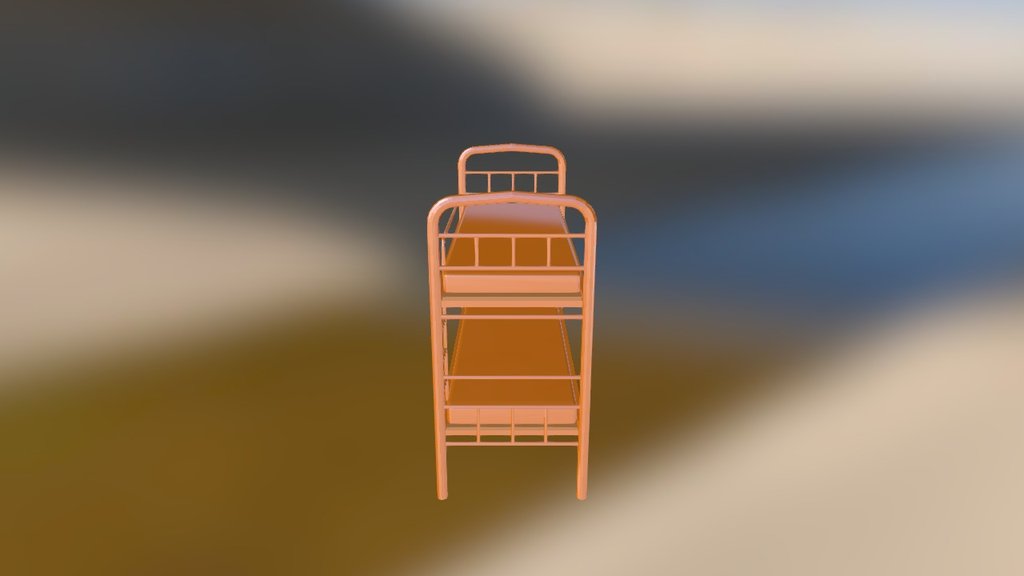 Double Bed KK2 - Double bed - 3D model by irshad88 3d model