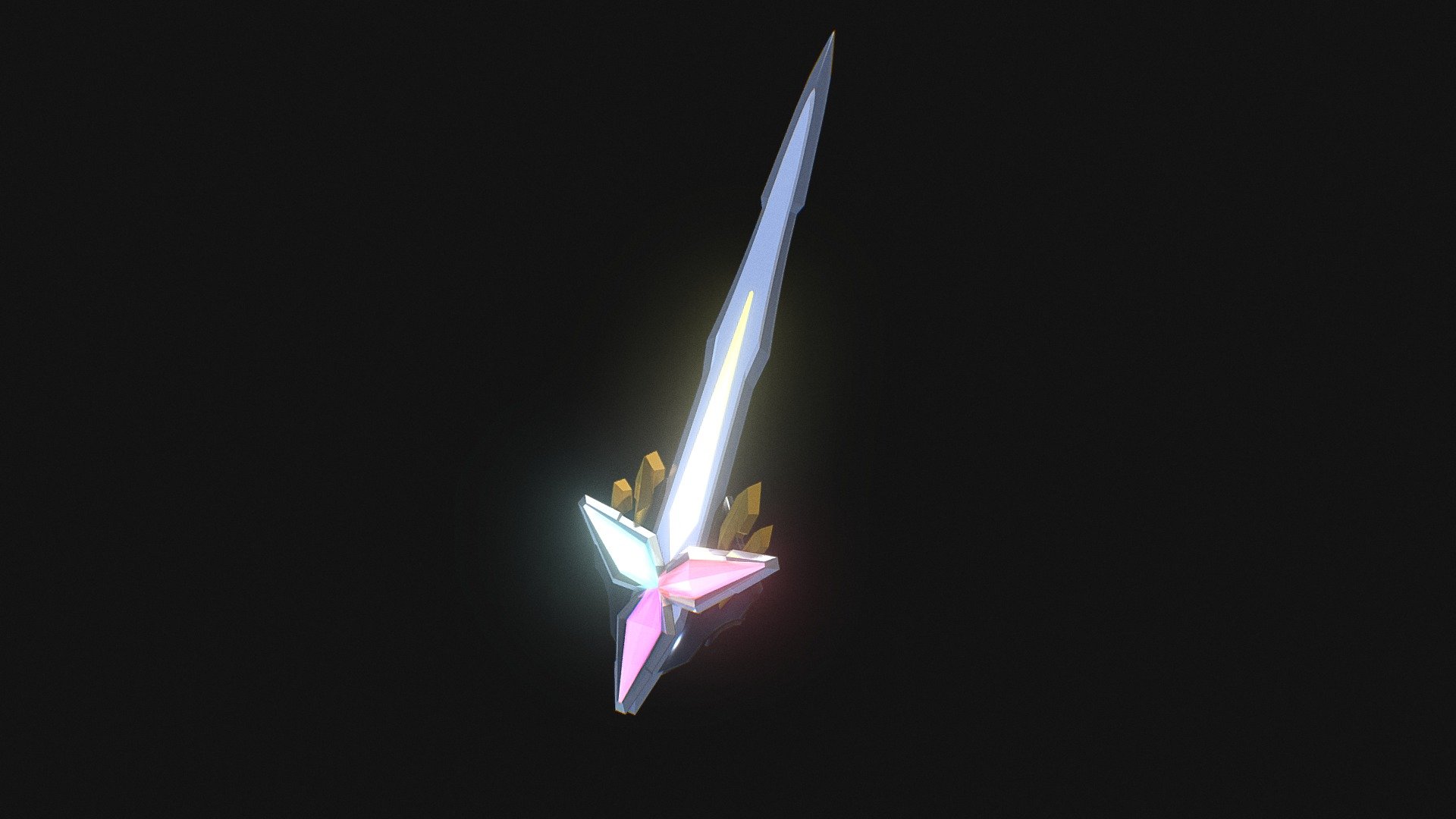Ultraman Trigger latest weapon.
 - Glitter Blade - Download Free 3D model by Ahbangkun 3d model