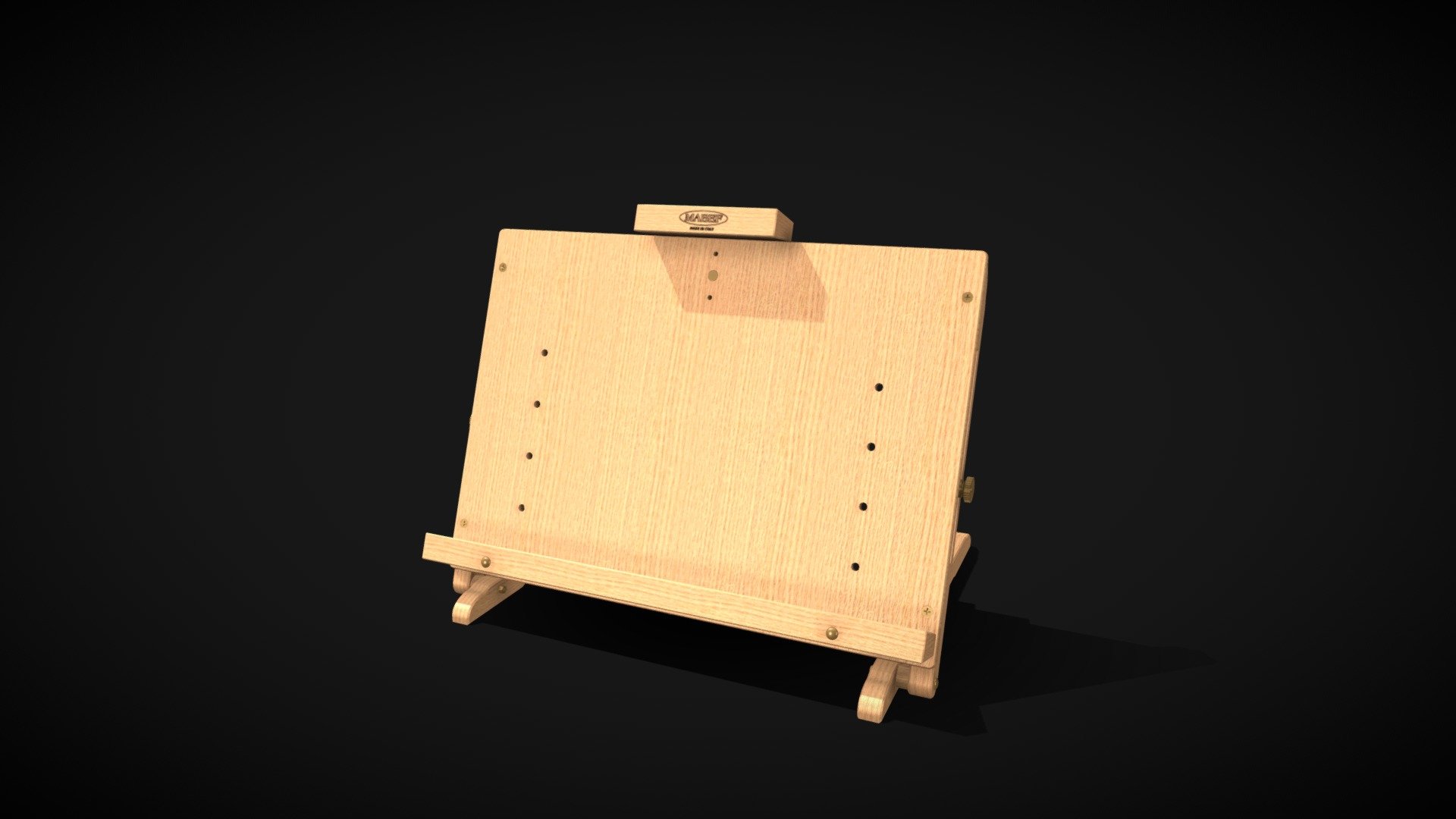 MABEF table easel M/34 - 3D model by Mabef 3d model
