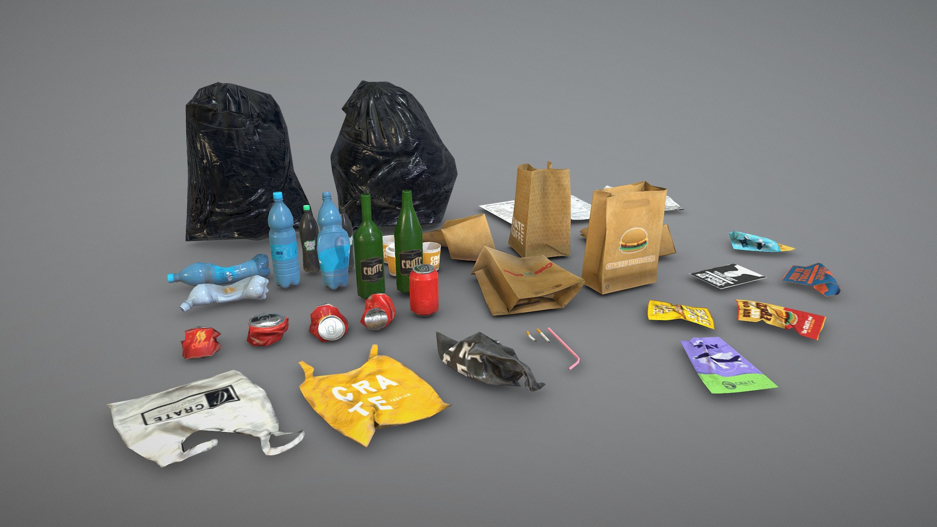 Free Trash Kit 3D Model - Eco-Friendly Design Solution!

Description: Embrace sustainable design with our Free Trash Kit 3D Model! This versatile set of 3D assets is perfect for artists, architects, and environmental enthusiasts looking to incorporate eco-friendly elements into their projects. From recycling bins to compost containers, this kit provides a diverse range of meticulously crafted trash-related models. Download now and add a touch of environmental consciousness to your visualizations, games, or educational materials. Elevate your design with our Free Trash Kit 3D Model – where sustainability meets creativity! ♻️🌿 #Free3DModel #EcoFriendlyDesign #TrashKitRevolution - Trash Kit (Free) - Download Free 3D model by darklord3d (@erebus3d) 3d model