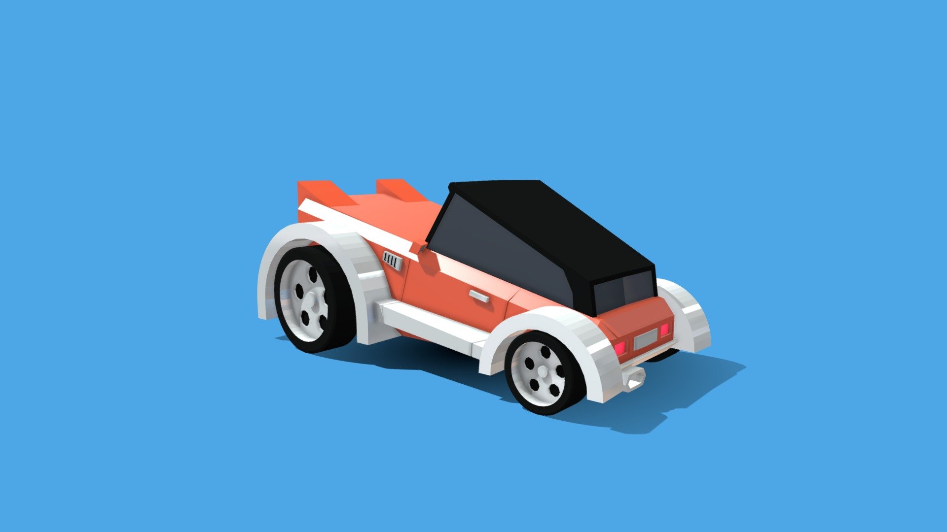 This car is the first from my Broken Proportions project. She combines aggressiveness and playfulness well. Ideal for games where stylized cars are needed to give an unforgettable gameplay experience 3d model
