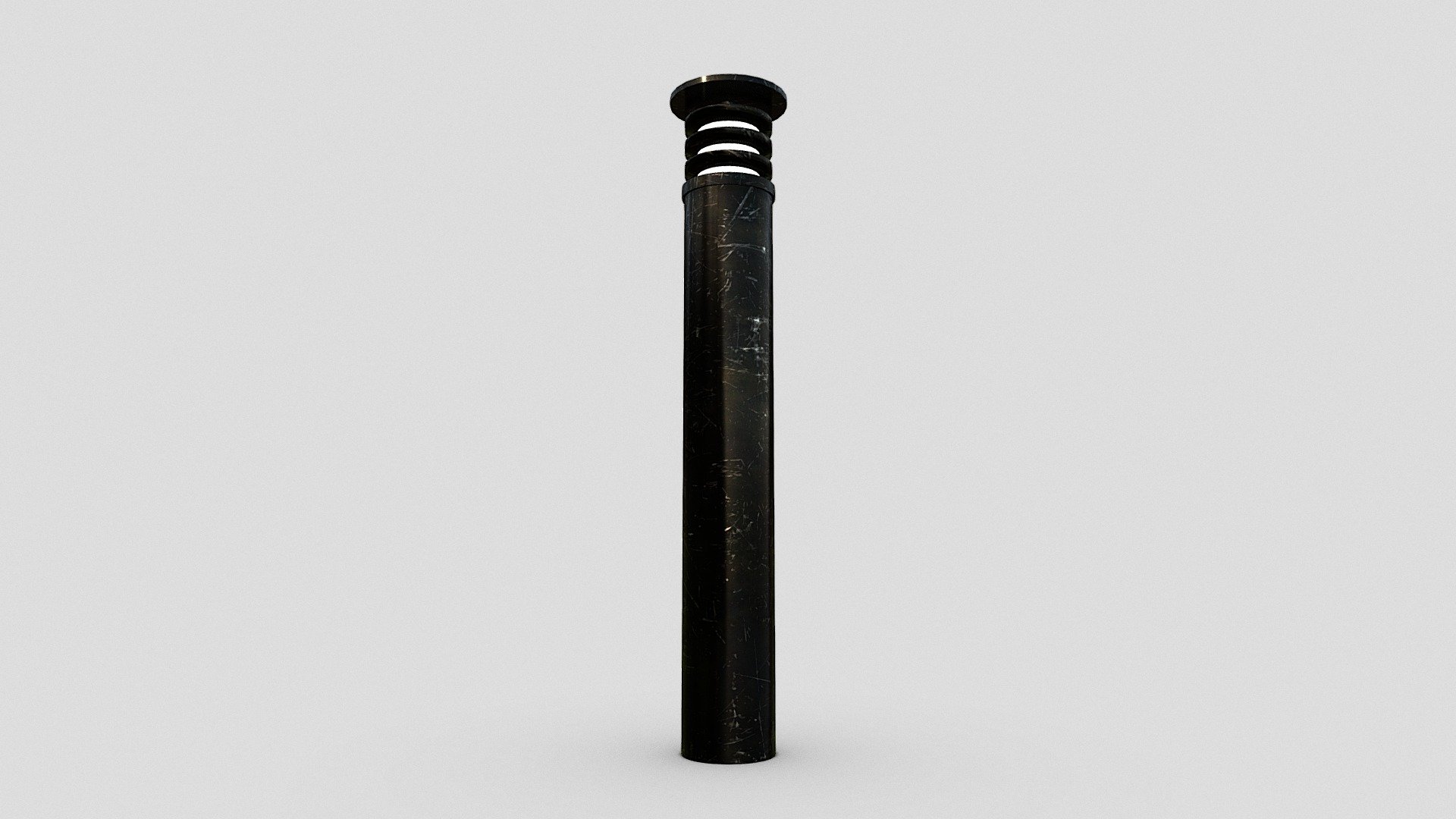 Street bollards are often used to prevent cars from driving onto sidewalks, and this 3d model of a steel sidewalk bollard can help you create that same effect in your scenes. The sidewalk steel bollard takes on realistic-looking steel material with emmissive light. Create an enclosure over sensitive building material like construction or excavation areas by adding bollards for pedestrians 3d model