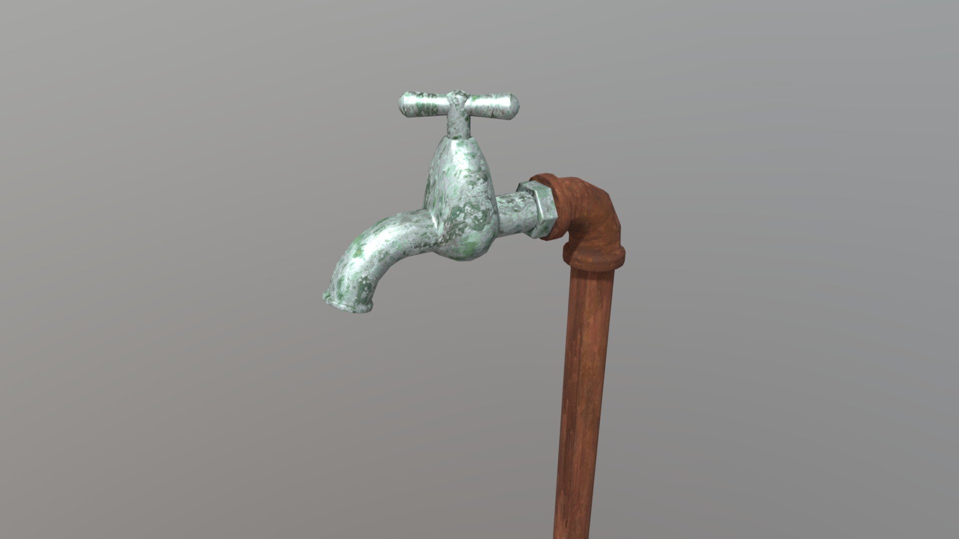 ‘The older the faucet the better the water.’

● 2048x2048 PBR textures

● normal map is baked from the high poly model.

If you need help with this model or have a question – please do not hesitate to contact me. I will be happy to help you 3d model