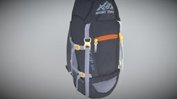 Mountain Track Bag bag, mountain, vr, virtual-reality, lowploly