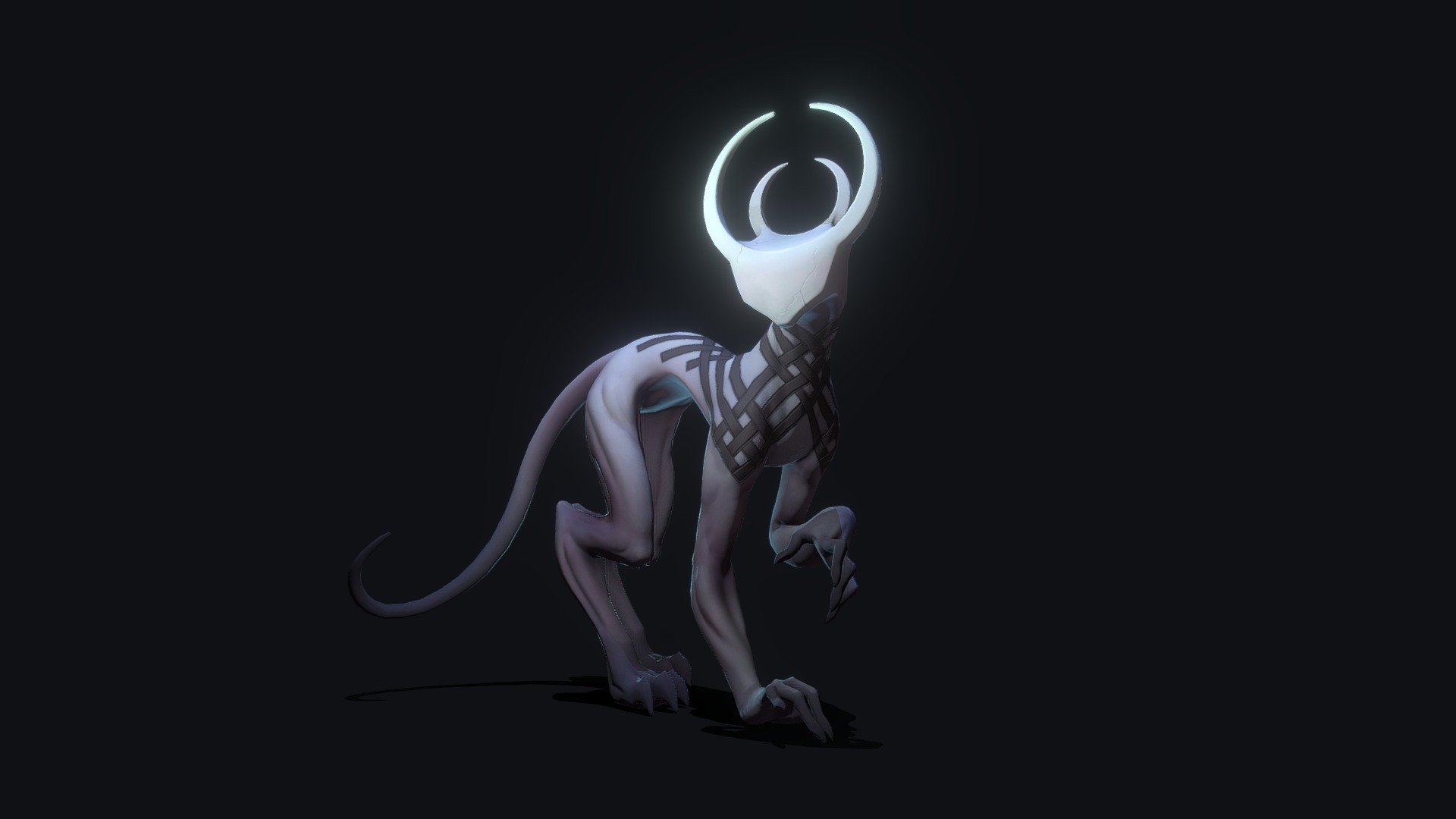 I'm trying to treat all of the promts for this challenge as props, characters and illustrations from the same non-existent fantasy game.

So&hellip; a low-level artificial creature for the heroes to fight 3d model