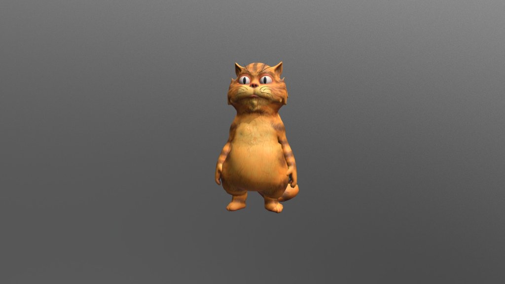 Cat WIP - 3D model by Ozhogi 3d model