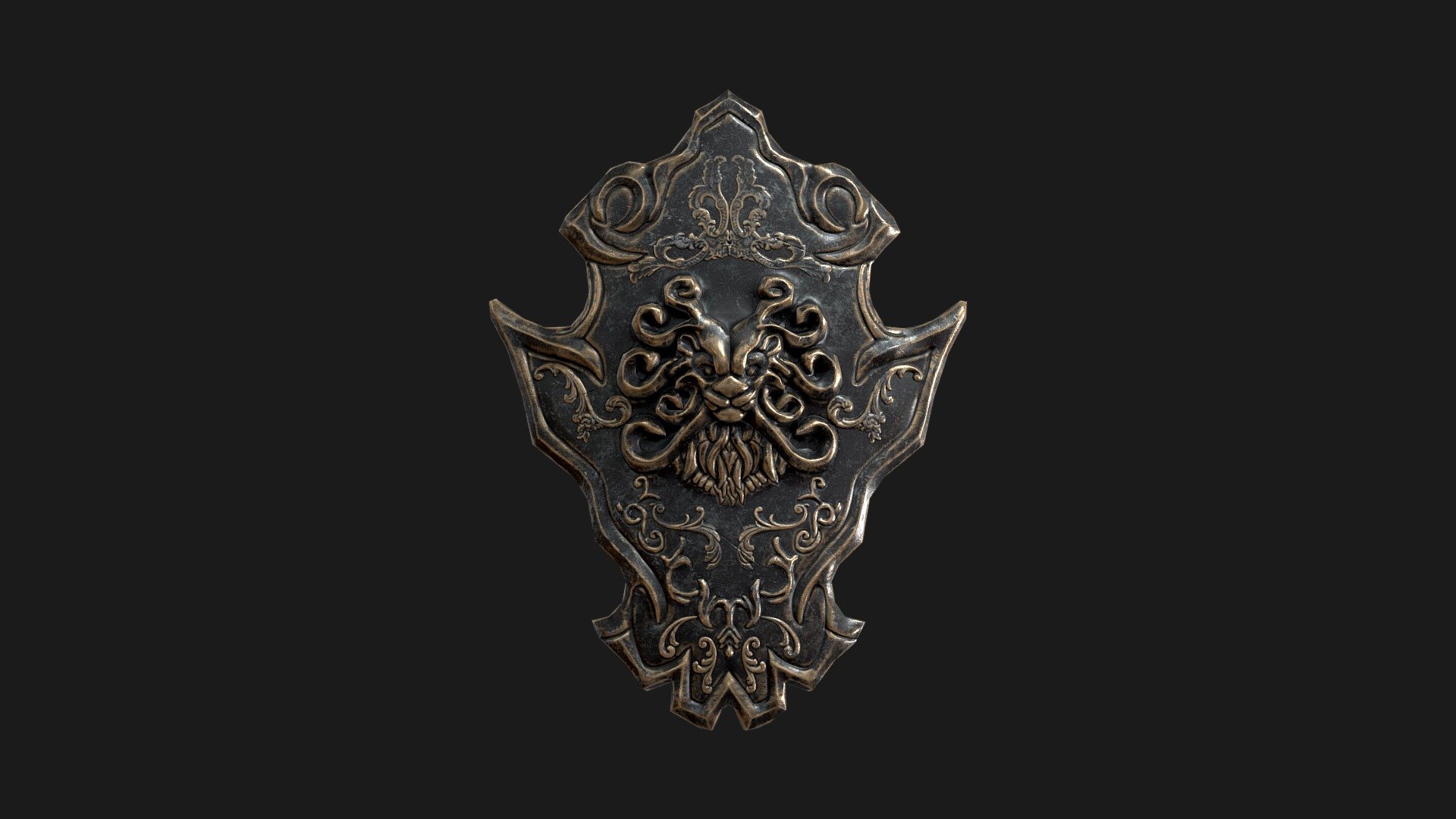 Lion_Shield

2048x2048 JPG texture

Textures include:

-Base Color

-Normal

-Roughness

-Metallic

-AO

I hope you like it 3d model
