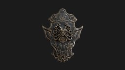 Lion Shield armor, historic, warrior, medieval, defense, lion, shield-medieval, shield