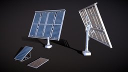 Solar Power System tower, base, power, system, energy, generator, collector, elctronics, technology, solar-power-system, panle