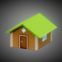 Chicken Coop ranch, farm, farming, nofilter, handpainted, cartoon, game, lowpoly, mobile, building