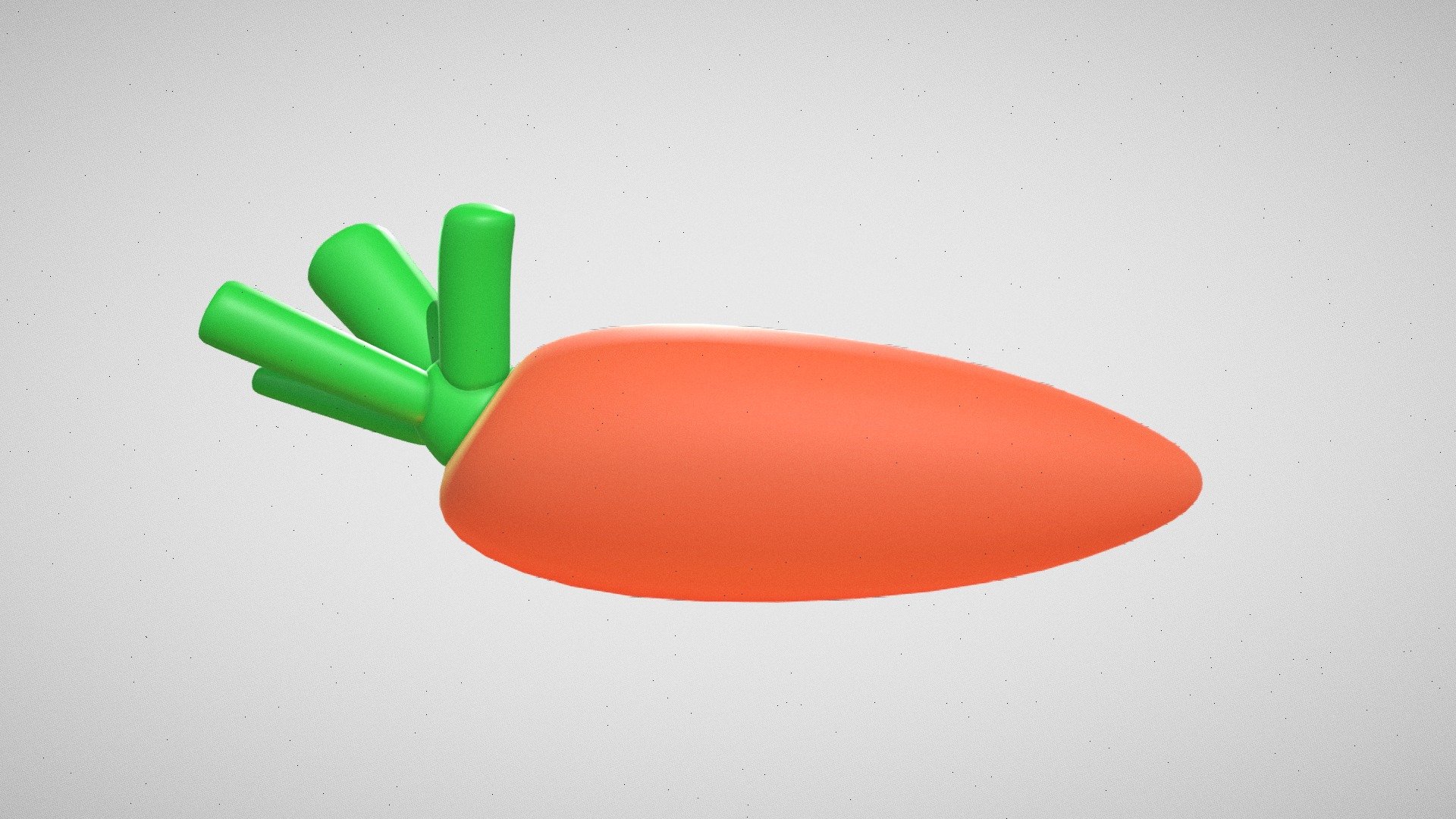Carrot Simple Cartoon Style - Carrot Simple Cartoon Style - Buy Royalty Free 3D model by tkkjee 🪲 (@tkkjee) 3d model