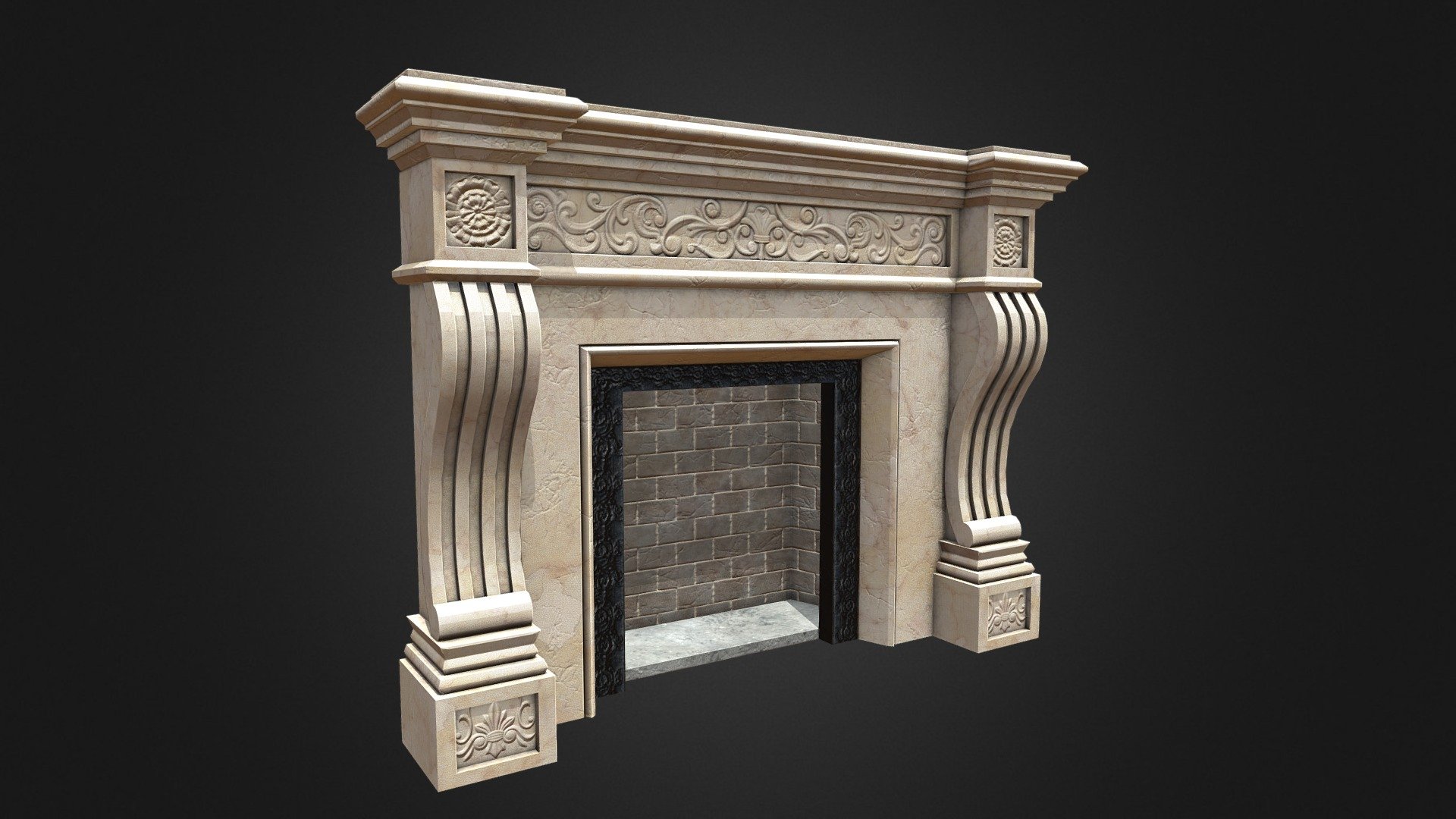 An Asset I made for the Search For A Star 2018 competition. The fireplace is inspired by baroque architecture 3d model