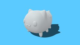 Capoo Print-Ready & Lowpoly