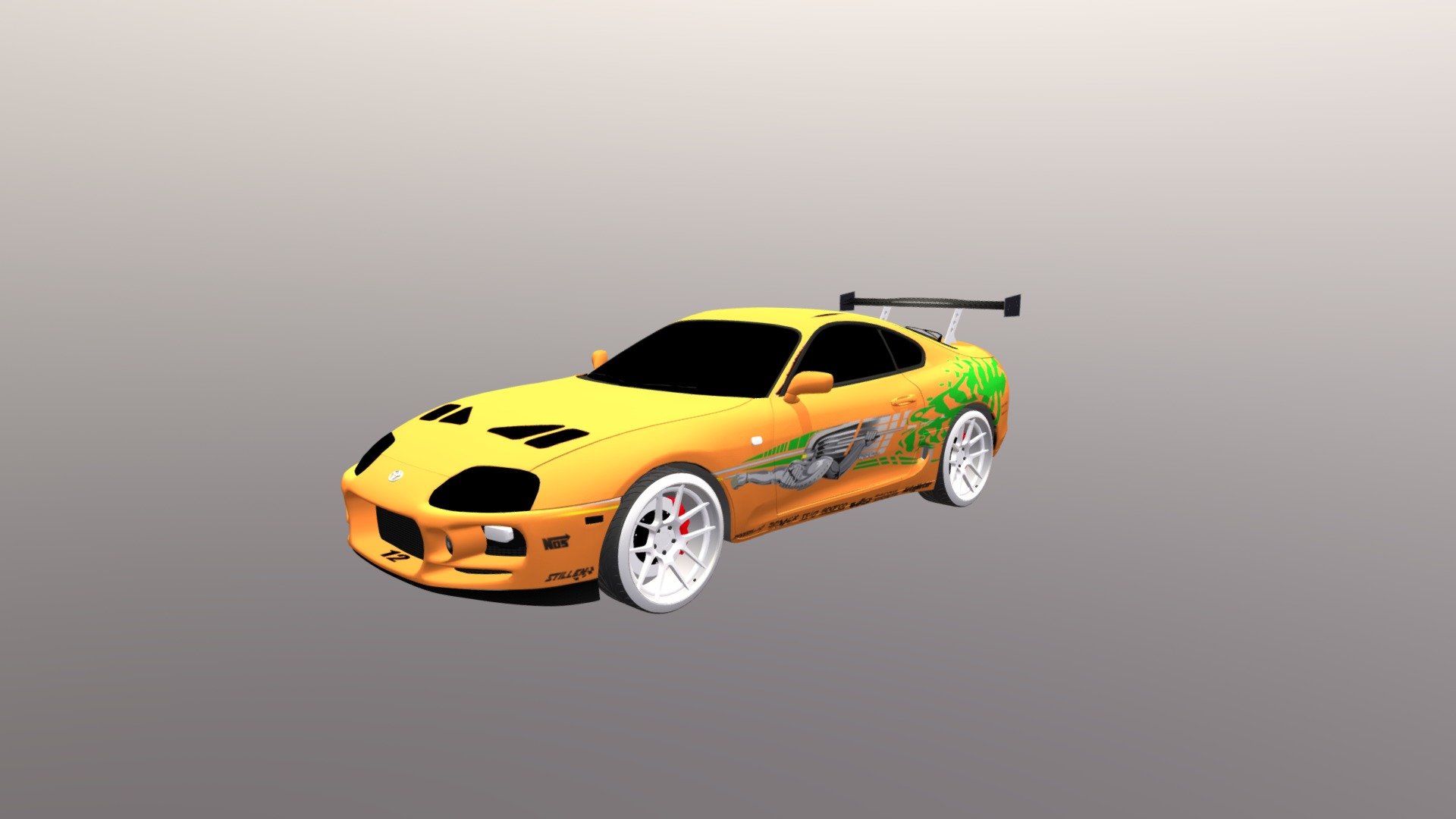 I designed a supra from #fast and furios, paul walker's 
designed it with real body kits that the paul's have..

This Model is Not Available to download here..!

Contact Me to buy the model instantly..!

Not much expensive..!

*Desinged interiors well.

*Desinged exteriors well.

*Desinged Body-Kit well

*Paul's Livery.

Contact me on Instagram
    My Insta ID : @dev_pro_50

Or Check my profile, I provided my insta contacting link there

&ndash;3DFIED&ndash;


 - Supra MK4 1994 - Paul's Model - 3D model by DEVPRO50 3d model