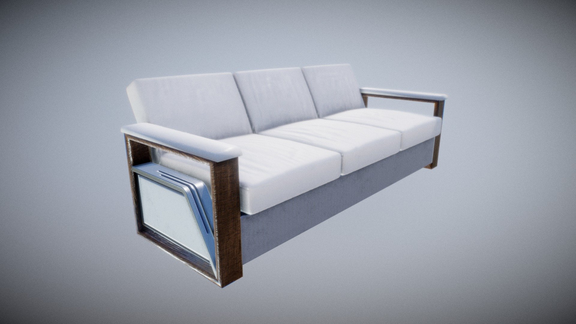 A couch for our upcoming game, Adam's Ale. 
Would come really handy on weekends. 
Modeled by - Gurdit Singh - Couch : Adam's Ale - 3D model by KNOBGames 3d model
